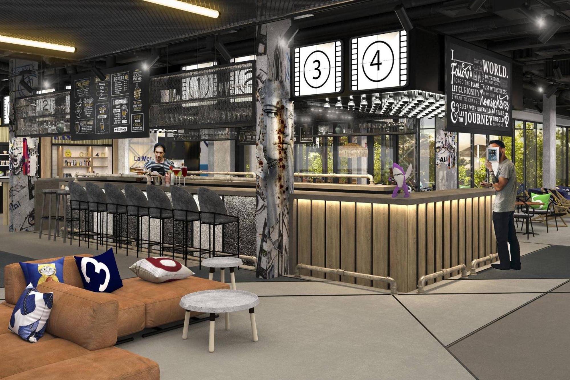 Hotel Moxy La Ciotat Exterior foto